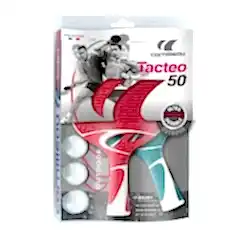 Cornilleau Masa Tenisi Tacteu duo (ikili set + 3 top) açık alan raketi